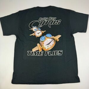 Vintage 2003 Billy Ray Cyrus Mens Size L Time Flies Tour T Shirt Made in USA